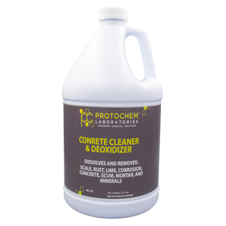 Protochem Laboratories Acid Concrete Cleaner, 1 gal., EA1 PC-117-1